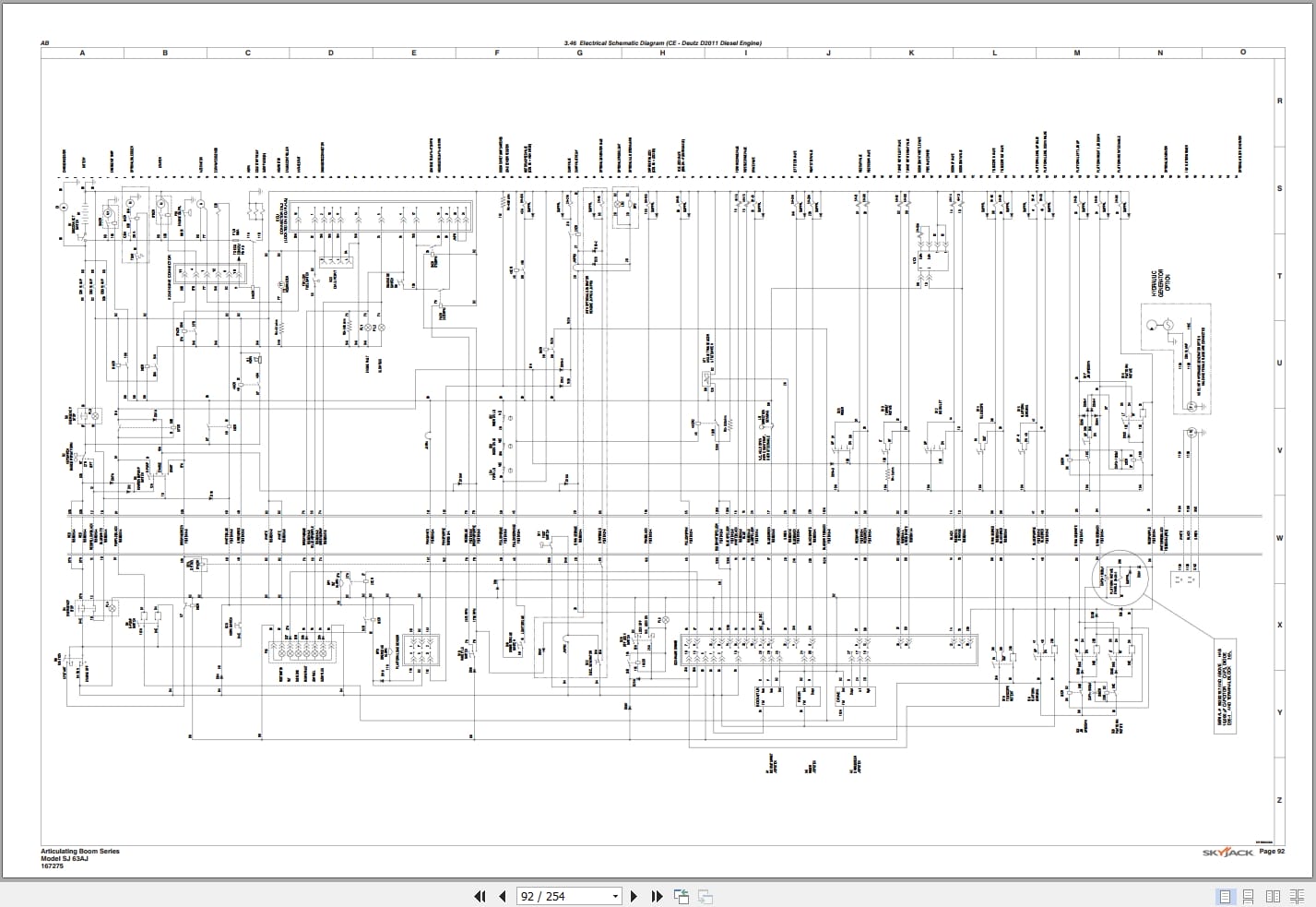 Skyjack Articulating Booms SJ63AJ Service Manual 167275AJ 2022 (4)