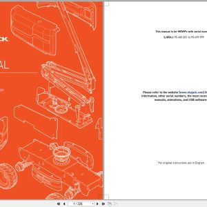 Skyjack Articulating Booms SJ85AJ Parts Manual 210340AH 2023 (1)