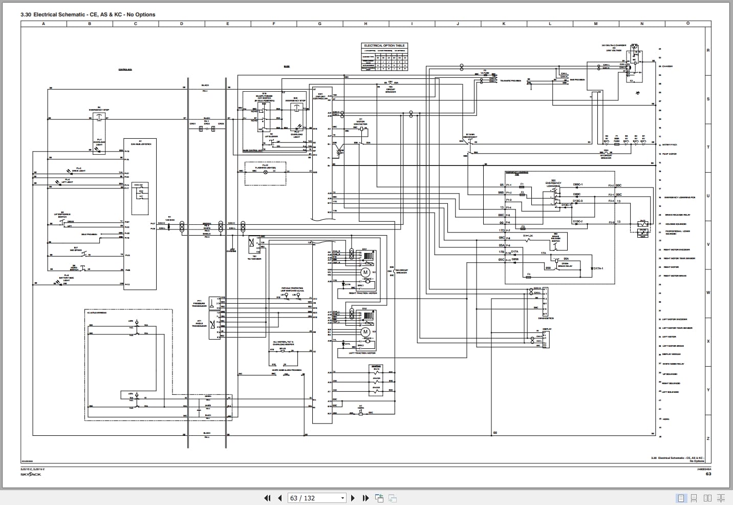 Skyjack DC Electric Scissors SJ3215E SJ3219E Service Manual 248003ABA 2023 (4)