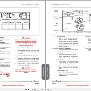 Skyjack Rough Terrain Scissors SJ6832RTE Operating Manual 194419AFA 2022 (3)