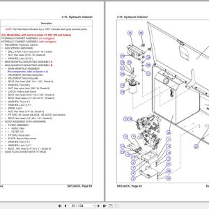 Skyjack Rough Terrain Scissors SJ6832RTE Parts Manual 167571AE 2023 (3)