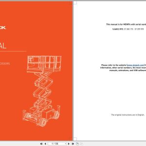 Skyjack Rough Terrain Scissors SJ6832RTE Parts Manual 194373AF 2023 (1)