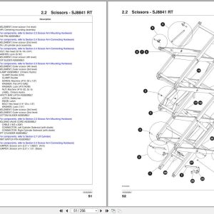 Skyjack Rough Terrain Scissors SJ8831RT SJ8841RT Parts Manual 165939AH 2022 (2)