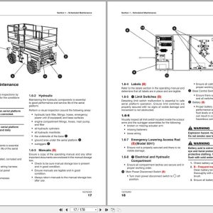 Skyjack Rough Terrain Scissors SJ8831RT SJ8841RT Service Manual 163762AIA 2023 (2)