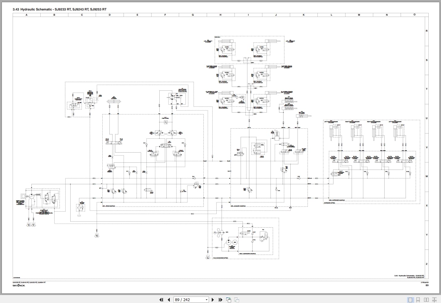 Skyjack Rough Terrain Scissors SJ9233RT to SJ9664RT Service Manual 229046AGA 2023 (3)