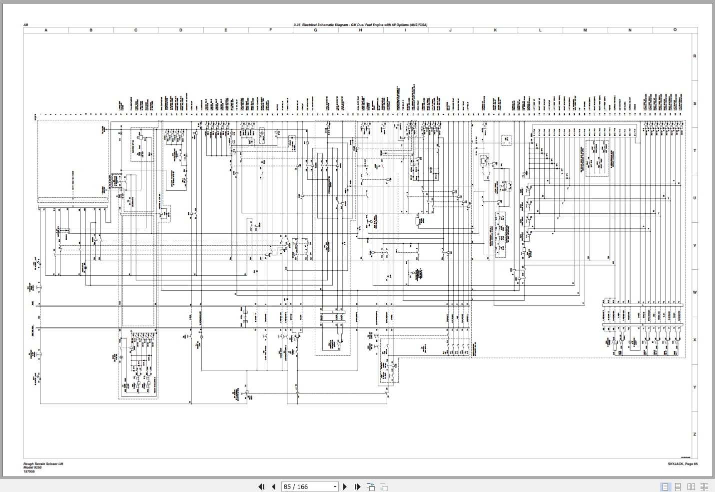 Skyjack Rough Terrain Scissors SJ9250RT Service Manual 157955AF 2023 (4)