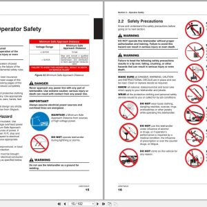 Skyjack Telehandler SJ643TH SJ843TH Operating Manual 229075ACA 2021 (2)