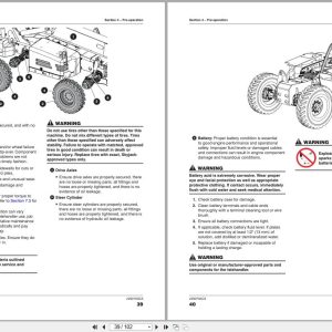 Skyjack Telehandler SJ643TH SJ843TH Operating Manual 229075ACA 2021 (3)