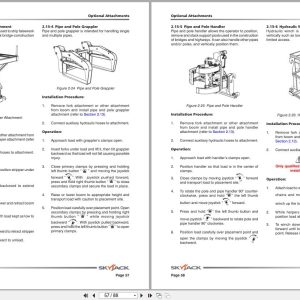 Skyjack Telehandler ZB2044 Operating Manual 164744AF A 2015 (3)