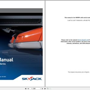 Skyjack Telescopic Booms SJ40T SJ45T Parts Manual 143843AQ 2022 (1)