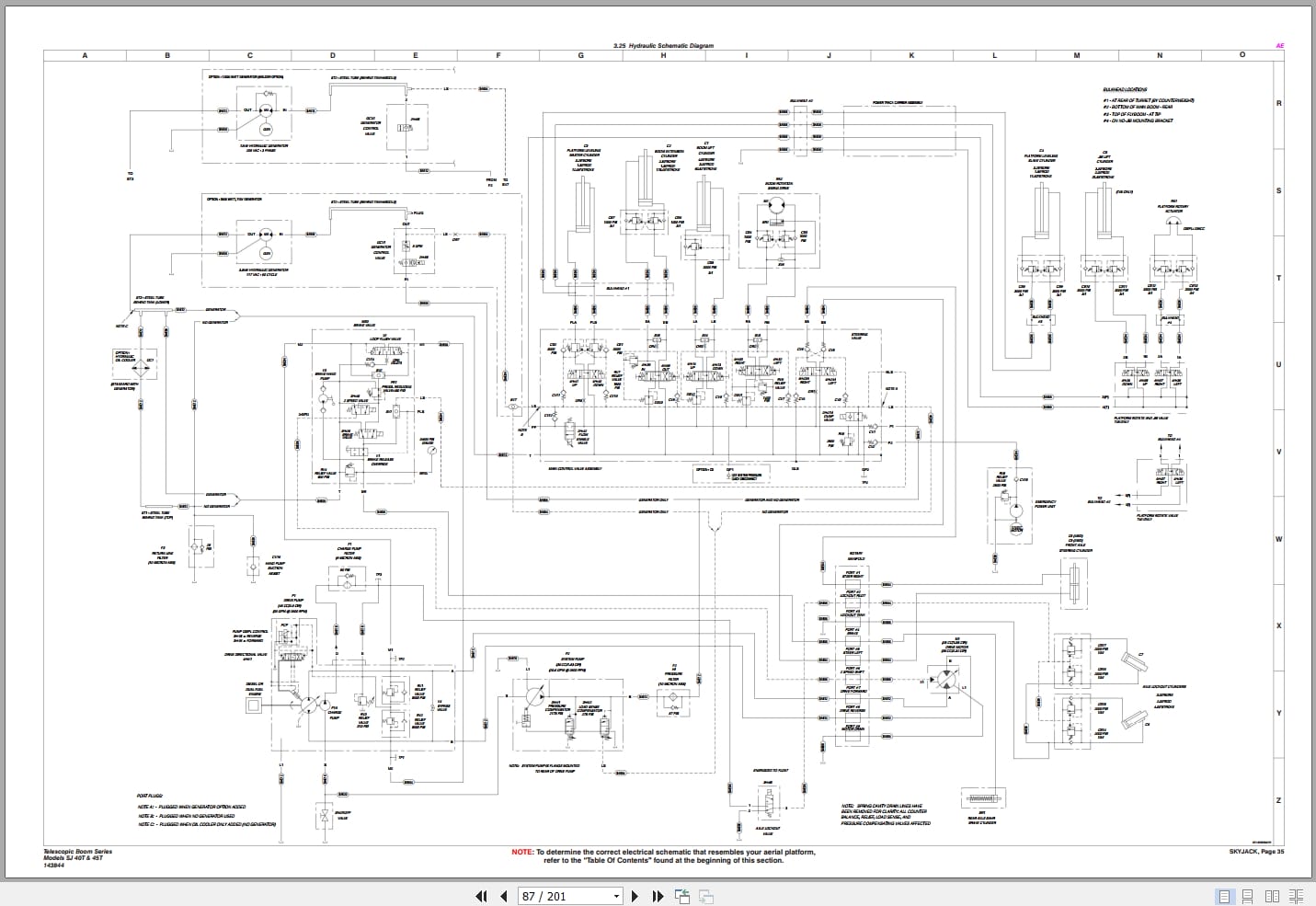 Skyjack Telescopic Booms SJ40T SJ45T Service Manual 143844AG 2022 (3)