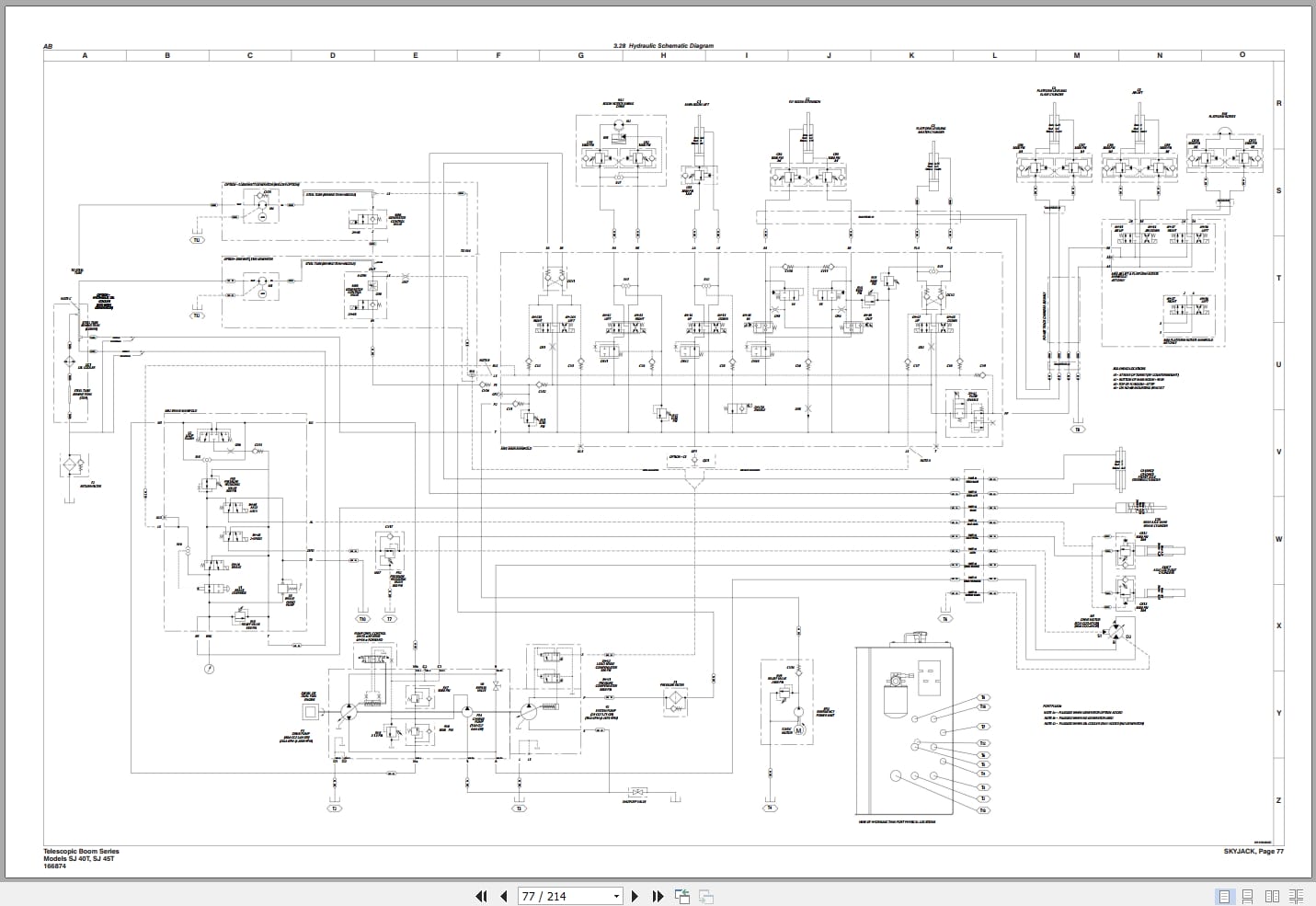 Skyjack Telescopic Booms SJ40T SJ45T Service Manual 166874AI 2022 (3)