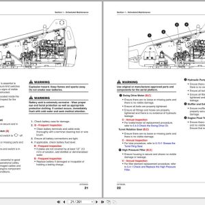 Skyjack Telescopic Booms SJ40T SJ45T Service Manual 207563AL 2023 (2)