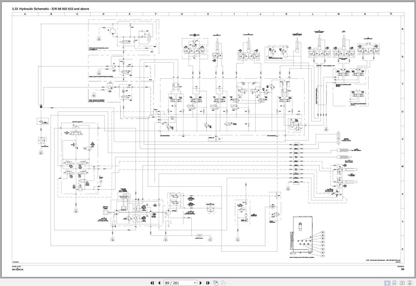 Skyjack Telescopic Booms SJ40T SJ45T Service Manual 207563AL 2023 (3)