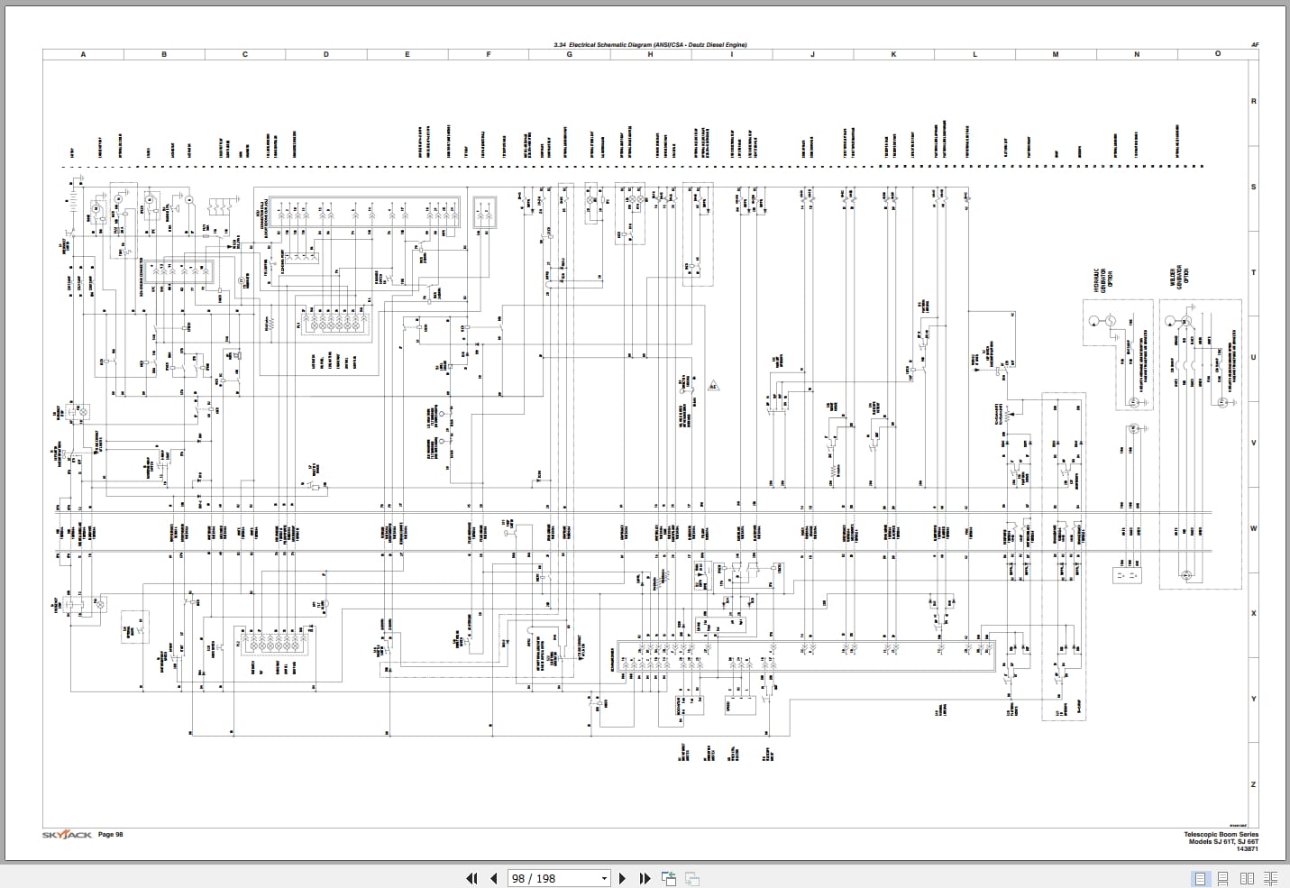 Skyjack Telescopic Booms SJ61T SJ66T Service Manual 143871AL 2022 (4)