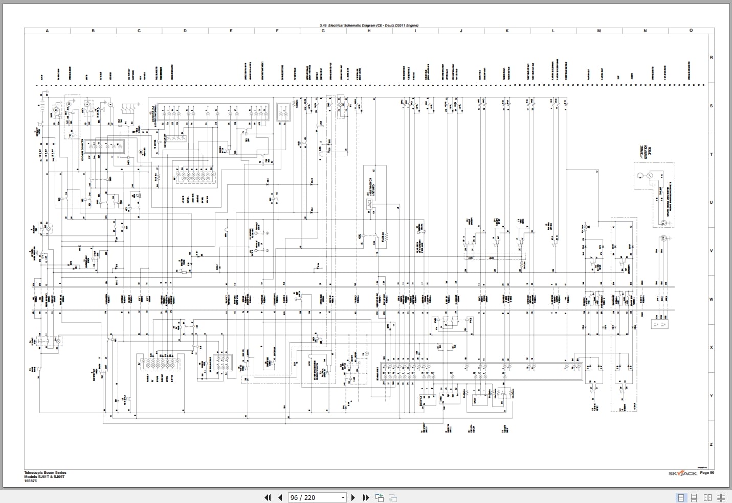 Skyjack Telescopic Booms SJ61T SJ66T Service Manual 166875AJ 2022 (4)