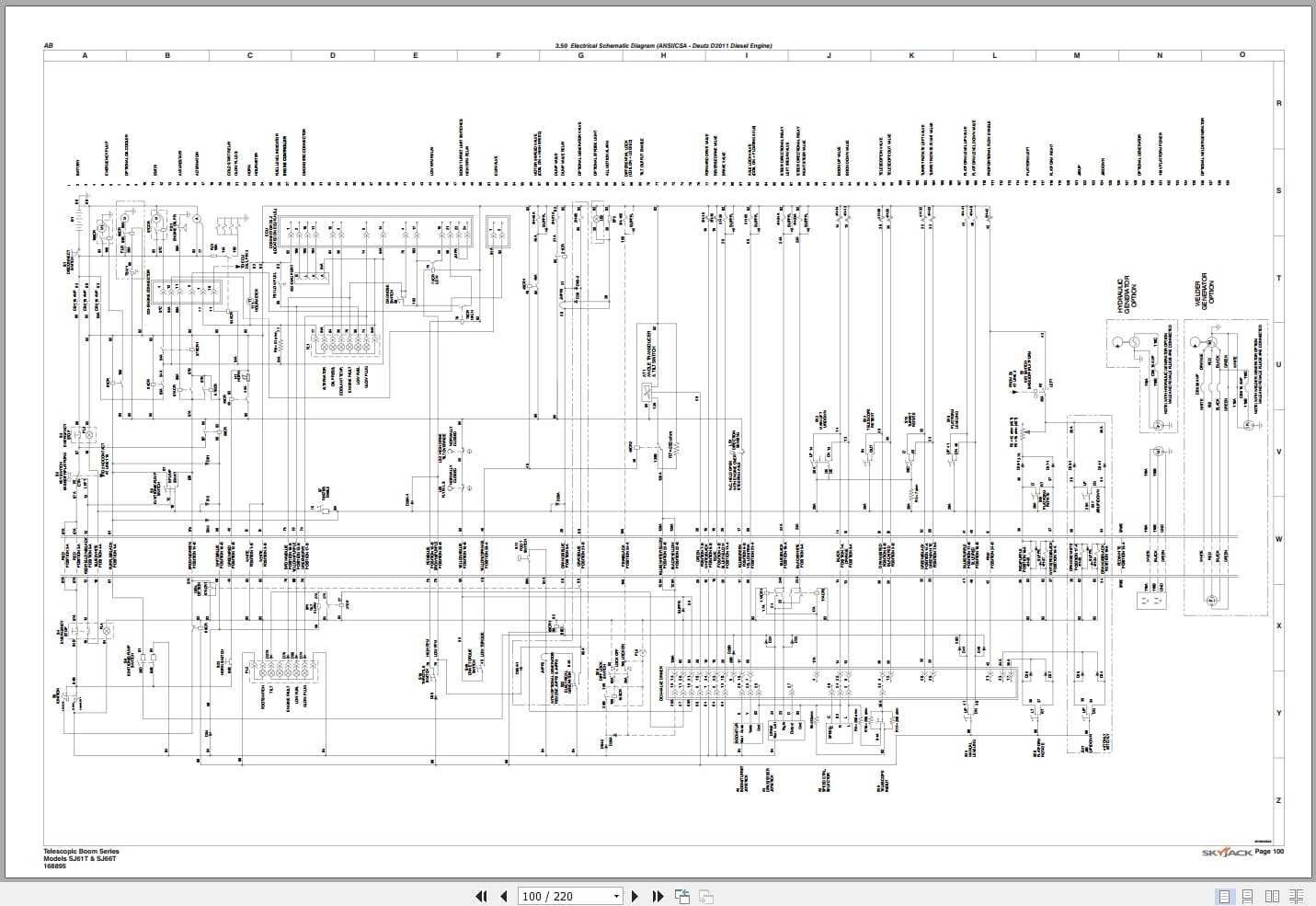 Skyjack Telescopic Booms SJ61T SJ66T Service Manual 168895AJ 2022 (4)