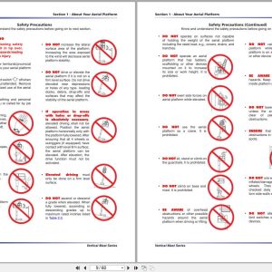 Skyjack Vertical Mast Lifts SJ12 Operators Manual 155169AC A 2017 (2)