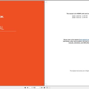 Skyjack Vertical Mast Lifts SJ12 SJ16 Parts Manual 194425AD 2023 (1)