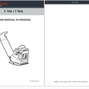 Swepac Vibratory Plates & Concrete Equipment User Manual Collection (2)