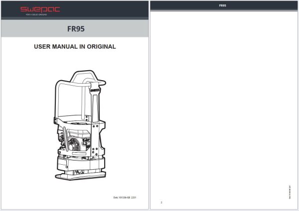 Swepac Vibratory Plates & Concrete Equipment User Manual Collection (3)