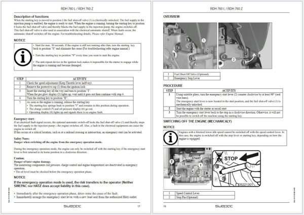Swepac Vibratory Plates & Concrete Equipment User Manual Collection (5)