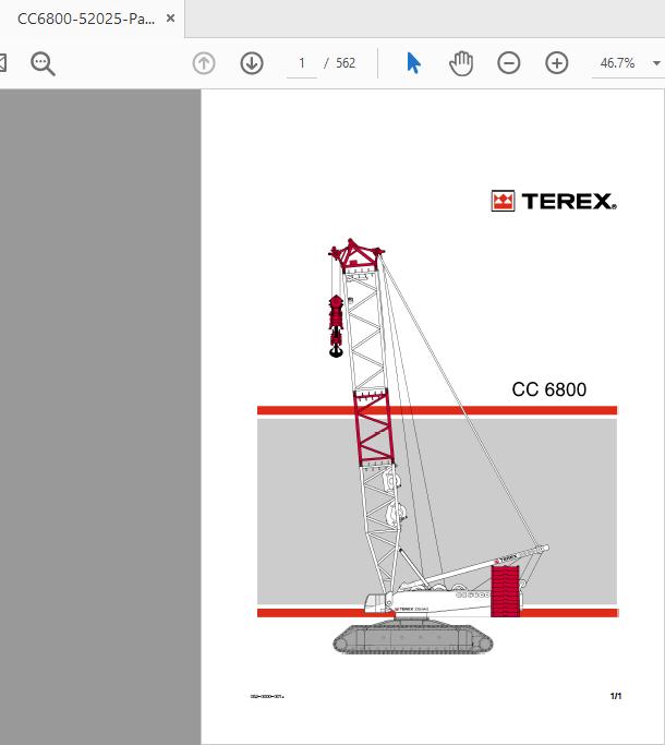 Terex CC6800 Operation and Maintenace Manual (1)
