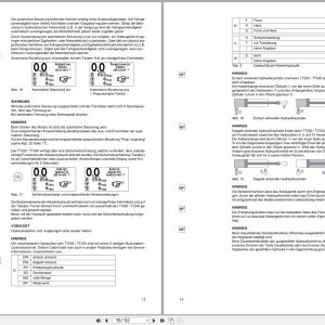 Terratrac Aebi Tractor TT220 TT240 Operators Manual 359E11500 – 359E11699 2007 DE (2)