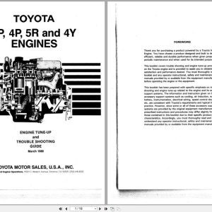 Toyota Engine 3P 4P 5R 5Y Series Troubleshooting Guide (1)
