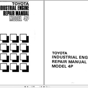 Toyota Engine 4P Repair Manual KER002 (1)