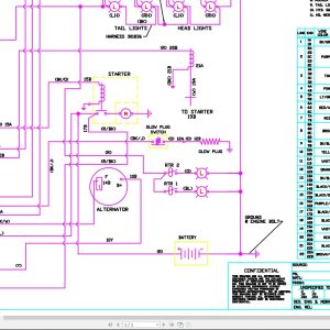 Toyota Engine 82 Series Electrical Schematic 308837 (1)