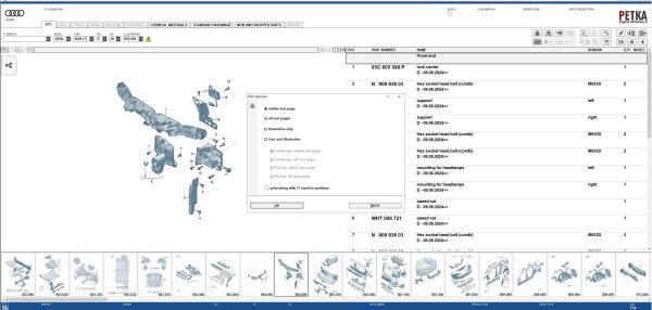 VMware Audi EPC 8.3 11.2025 1628 Spare Parts Catalog 4