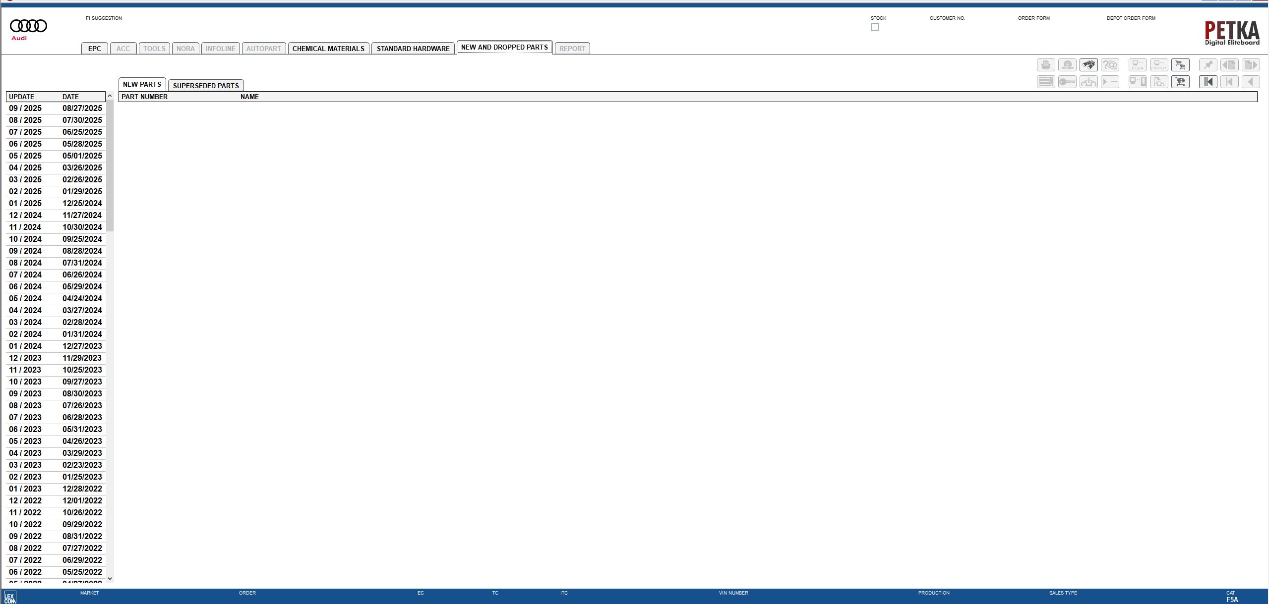 VMware Audi EPC 8.3 11.2025 1628 Spare Parts Catalog 6