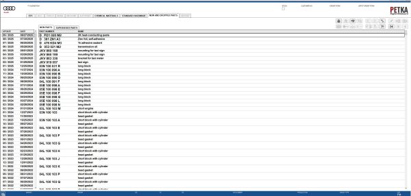 VMware Audi EPC 8.3 11.2025 1628 Spare Parts Catalog 7