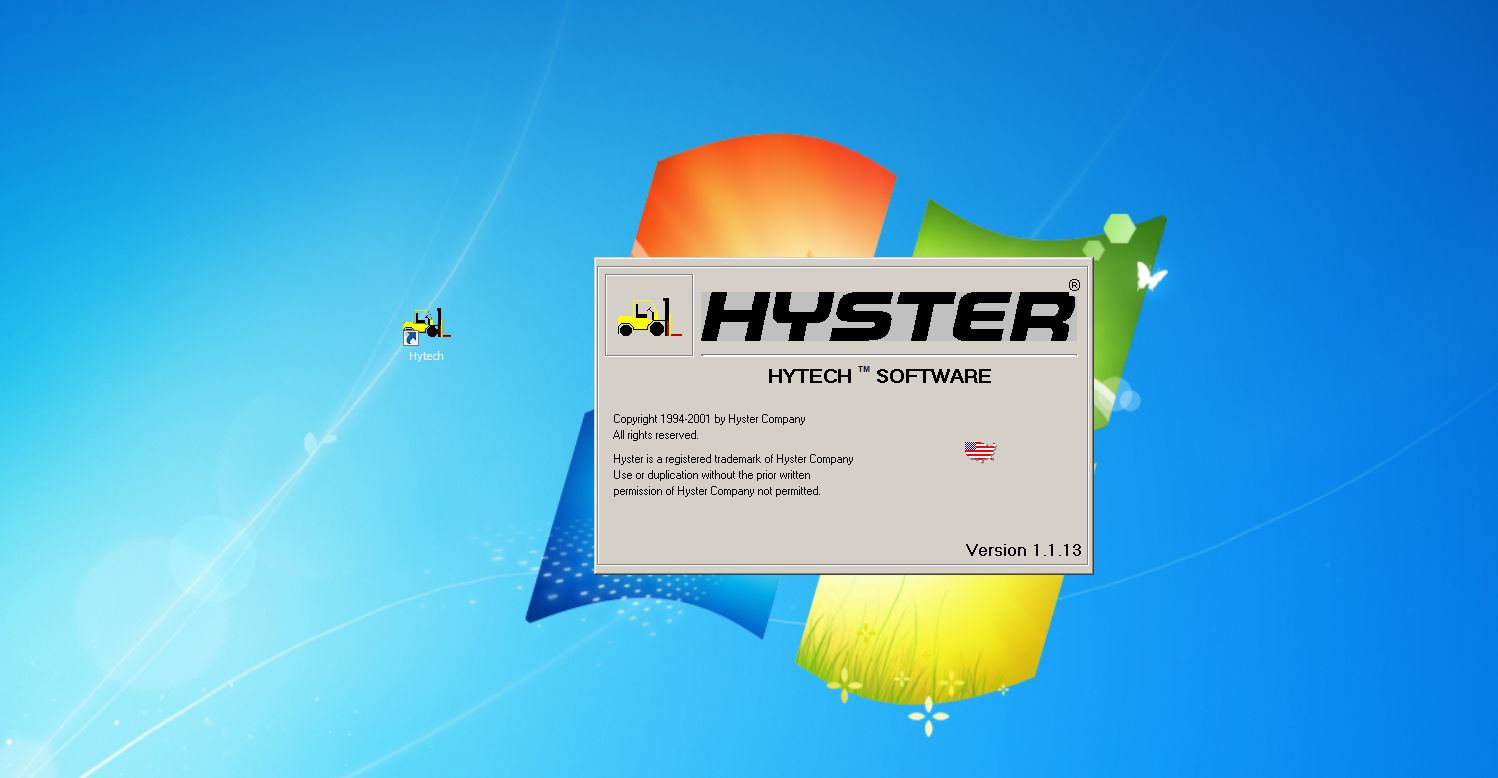 VMware Hyster Forklift Hytech Version 1.1.13 Program 2