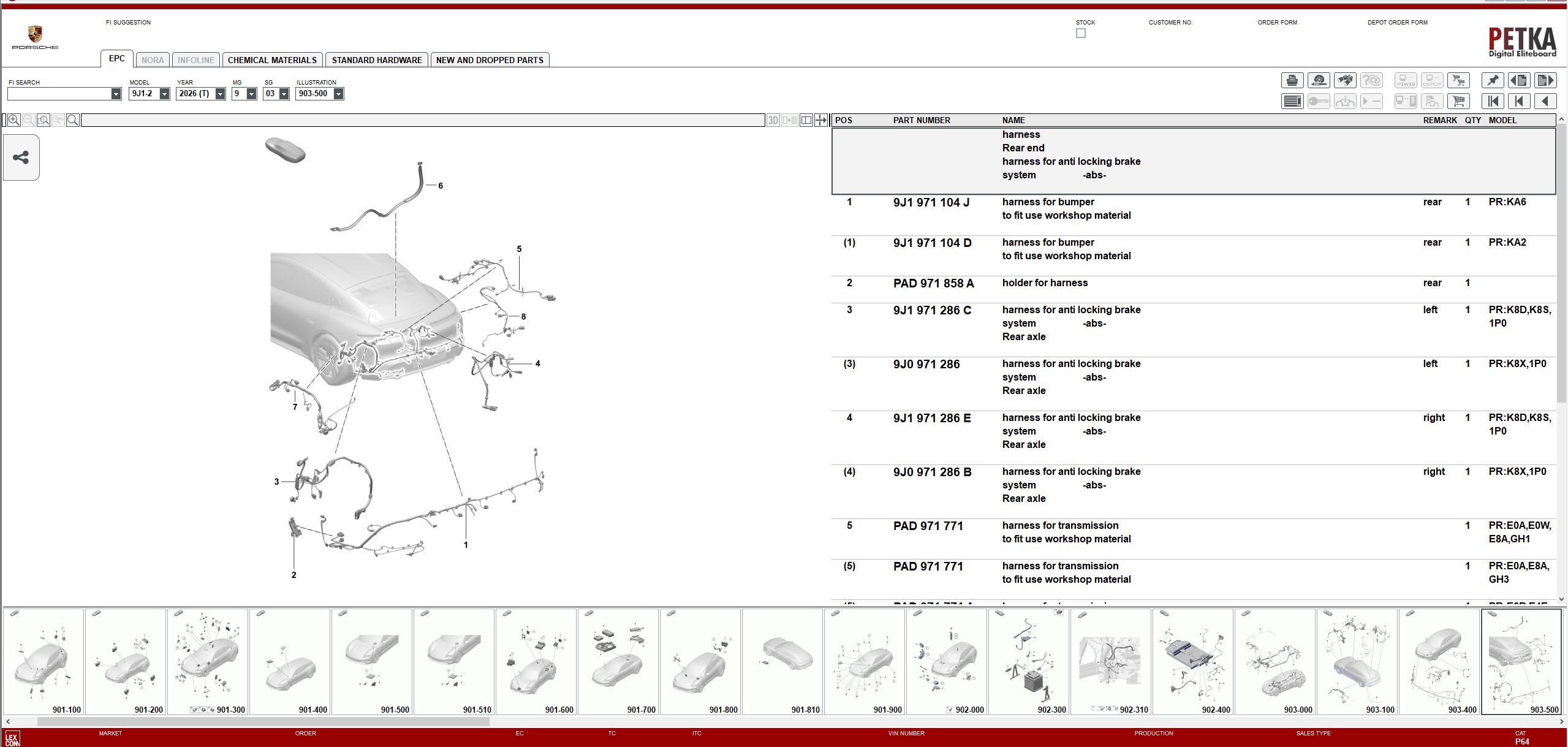 VMware Porsche EPC 8.3 11.2025 840 Spare Parts Catalog 5