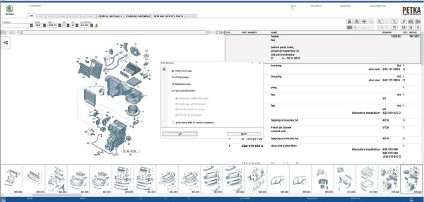 VMware Skoda EPC 8.3 11.2025 1160 Spare Parts Catalog 4