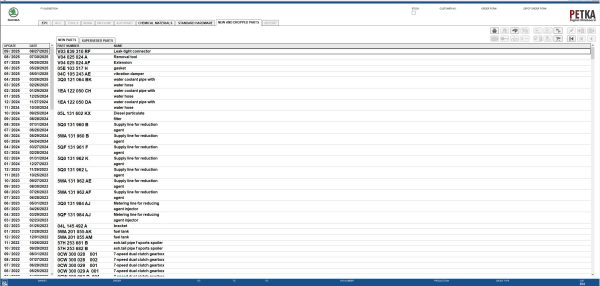VMware Skoda EPC 8.3 11.2025 1160 Spare Parts Catalog 6