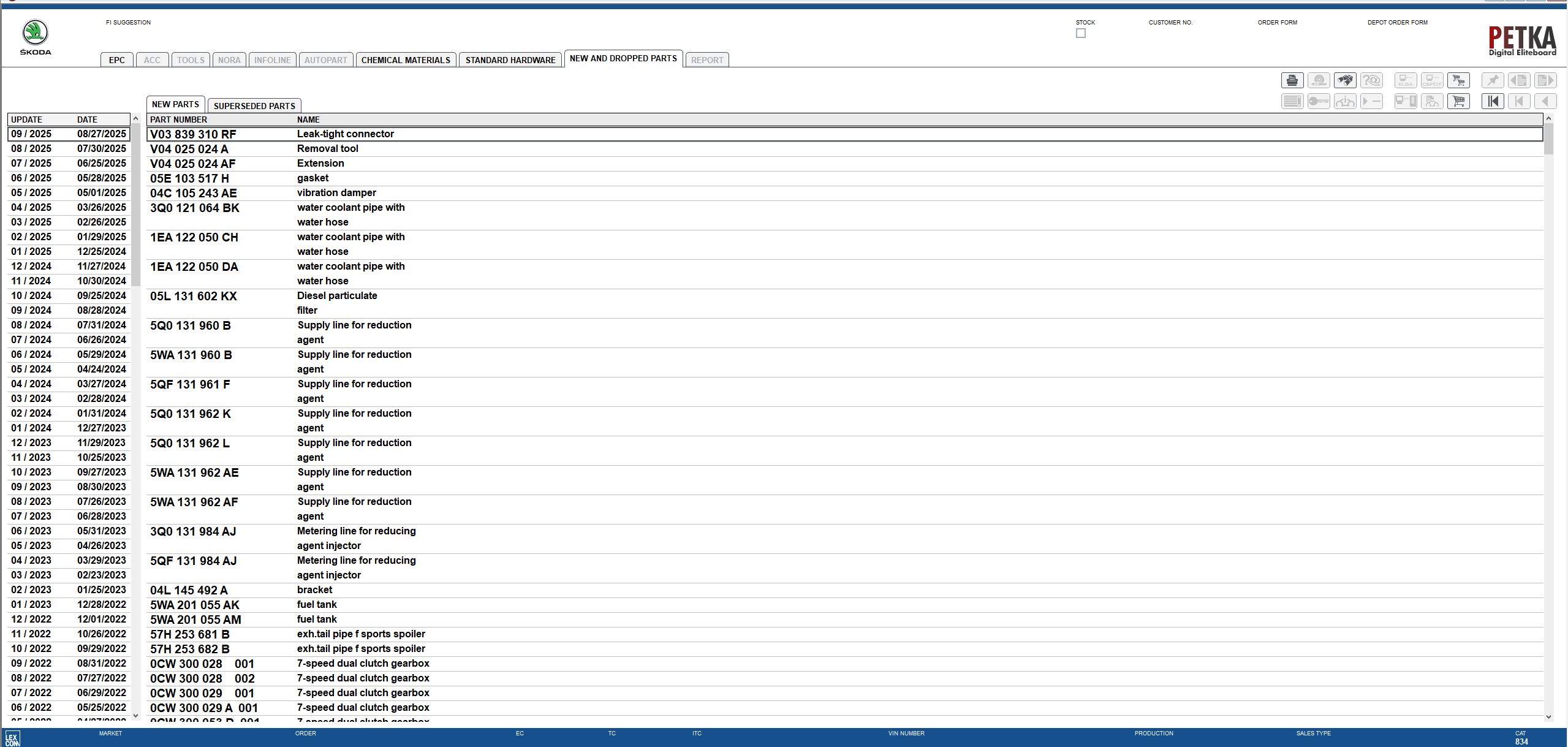 VMware Skoda EPC 8.3 11.2025 1160 Spare Parts Catalog 6
