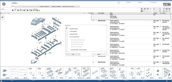 VMware Volkswagen Car EPC 8.3 11.2025 1628 Spare Parts Catalog 7