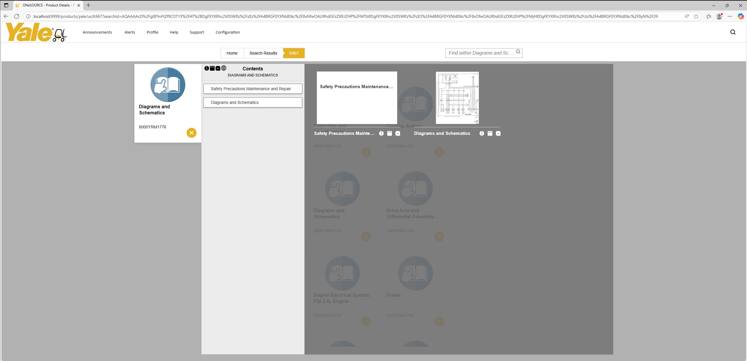 VMware Yale One Soucre Client 10.2025 Schematic Trouble Shooting Codes 3