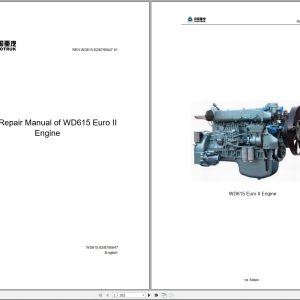 Weichai Engine WD615 Euro II Repair Manual 2014 (1)