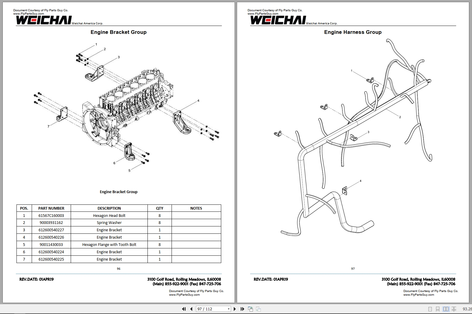Weichai Gas Engine WP10GTA Bi Fuel Parts Manual 2019 (3)