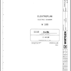 Wirtgen Asphalt Milling W100 1110 Series Wiring Diagram 2017 (1)