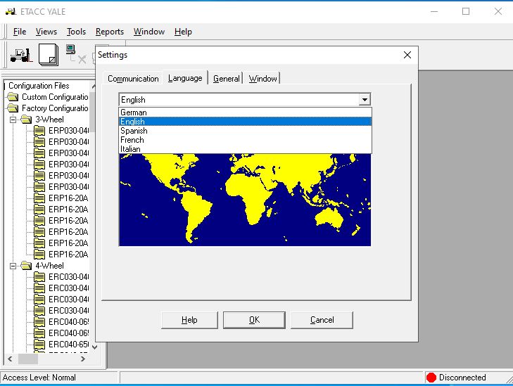 Yale Forklift ETACC 08.2024 2.42.15 Display Program and Database 4