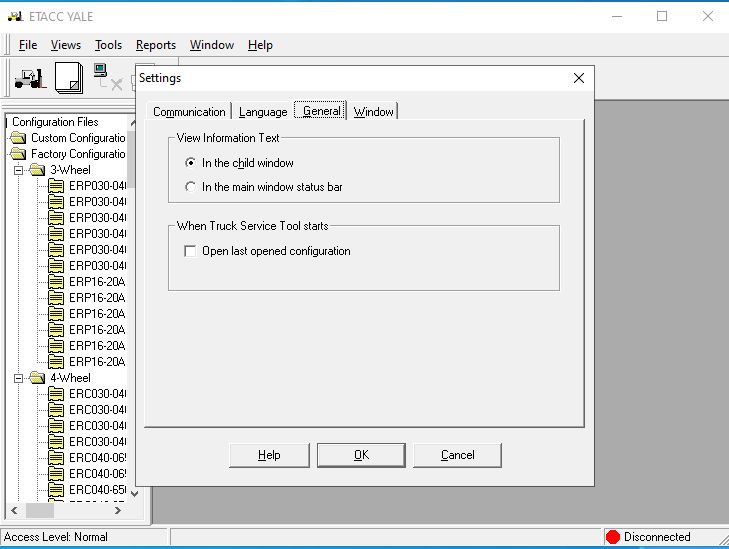 Yale Forklift ETACC 08.2024 2.42.15 Display Program and Database 5