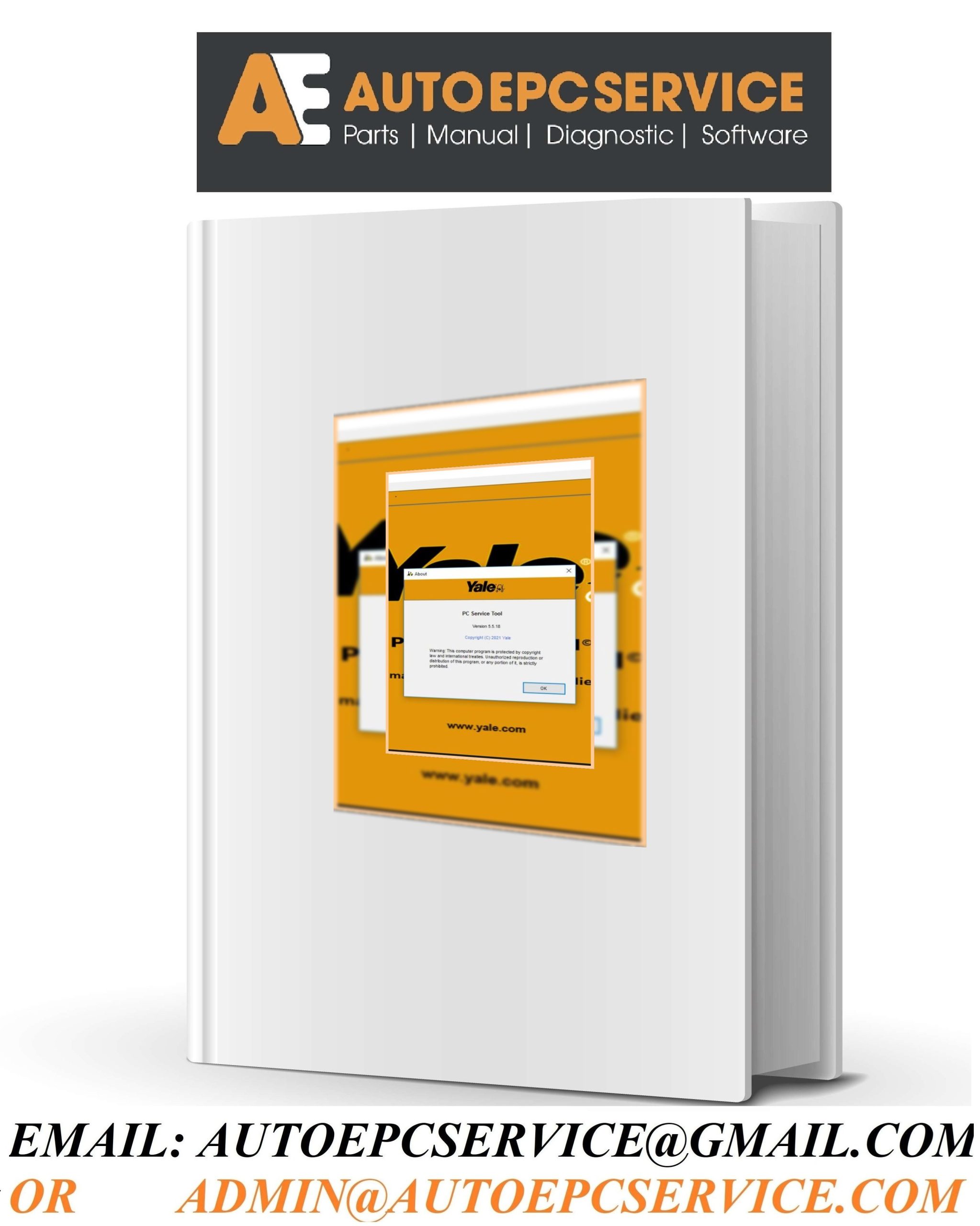 Yale Forklift PCST V5.5.18 2025 Diagnostic Solution Cover