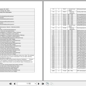 Yanmar Engine 3TNV88C KHW Error Diagnostic Trouble Codes Wiring Diagram (1)
