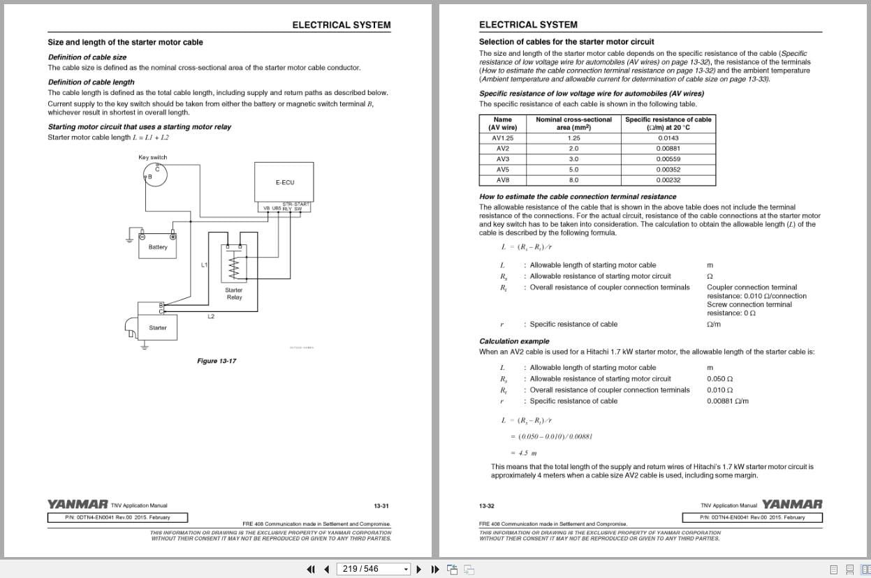Yanmar Engine 3TNV88C To 4TNV98CT Application Manual 0FTN4 EN0041 2015 (2)