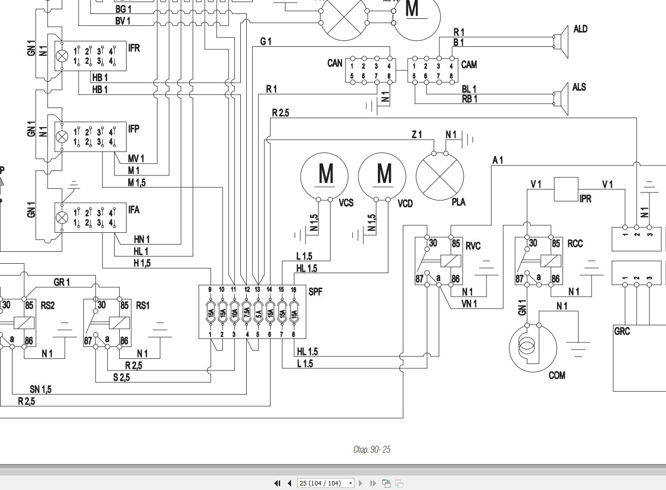 Antonio Carraro Tractor ERGIT 100 TRX9900 TRX8900 Diagnostic Workshop Manual 47307321 FR (4)